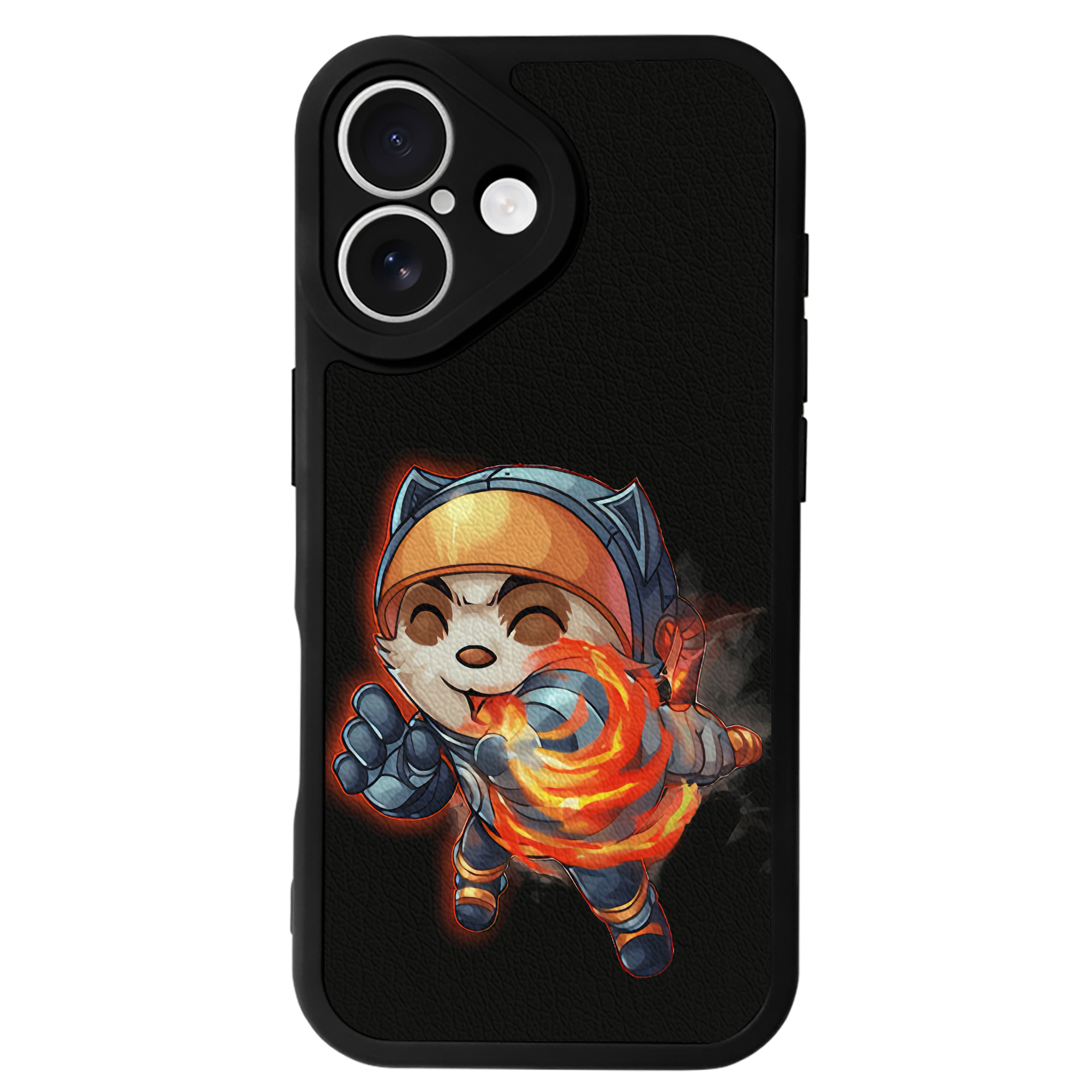 リーグ・オブ・レジェンド League of Legends LOL 【iPhone 16シリーズ対応】シリコンスマホケース（レザー調） 材質：シリコン